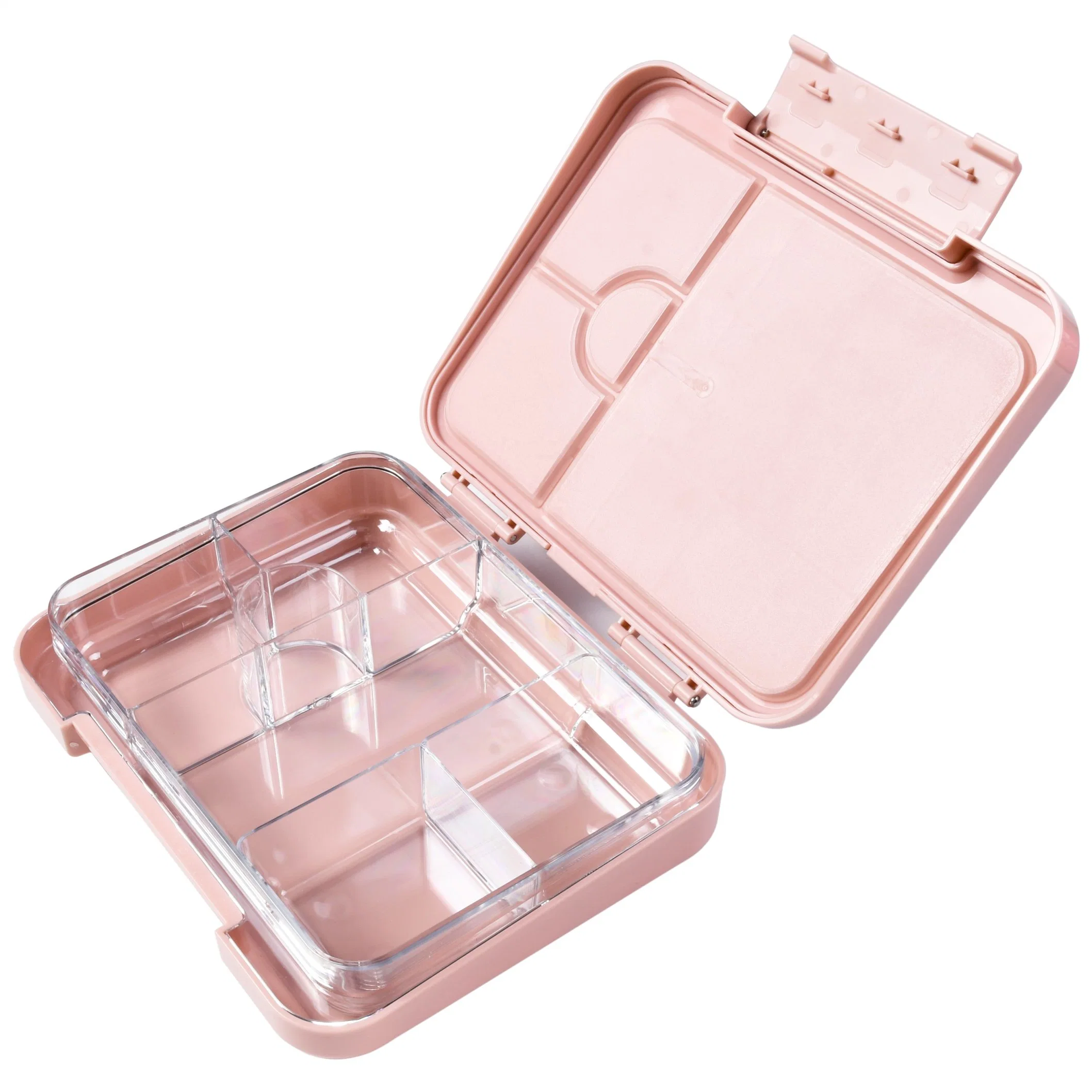 Aohea Bento agua embotellada comida para niños Bento Seguro de microondas Caja para adultos Caja para almuerzos japonesa rectángulo cuadrado redondo Recipiente de almacenamiento de alimentos al vacío de vidrio