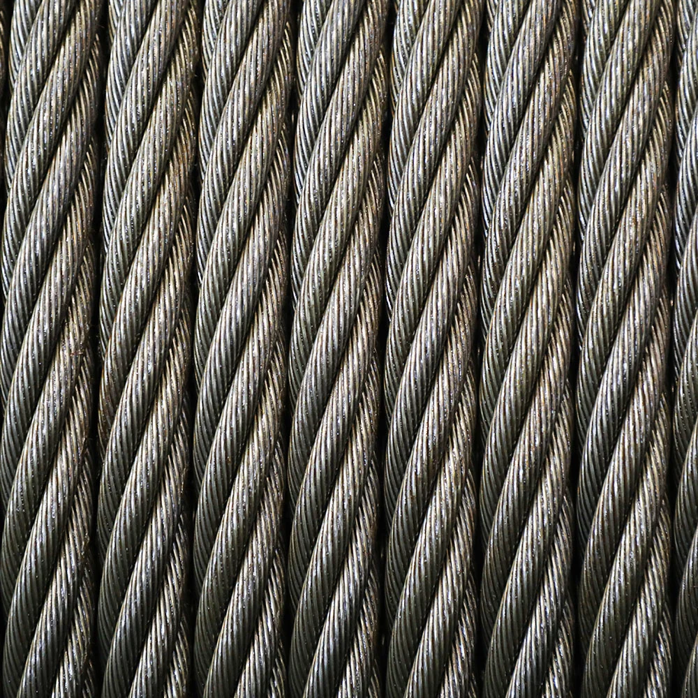 Special Plastic Steel Wire Ropes Bright or Galvanized 8xk26ws/8xk31ws for Marine Lifting