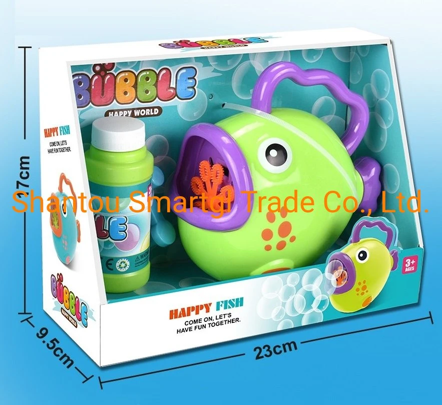 Summer Outdoor Activity Toy The Fish Bubble Machines Cute Bubble Kids Toys