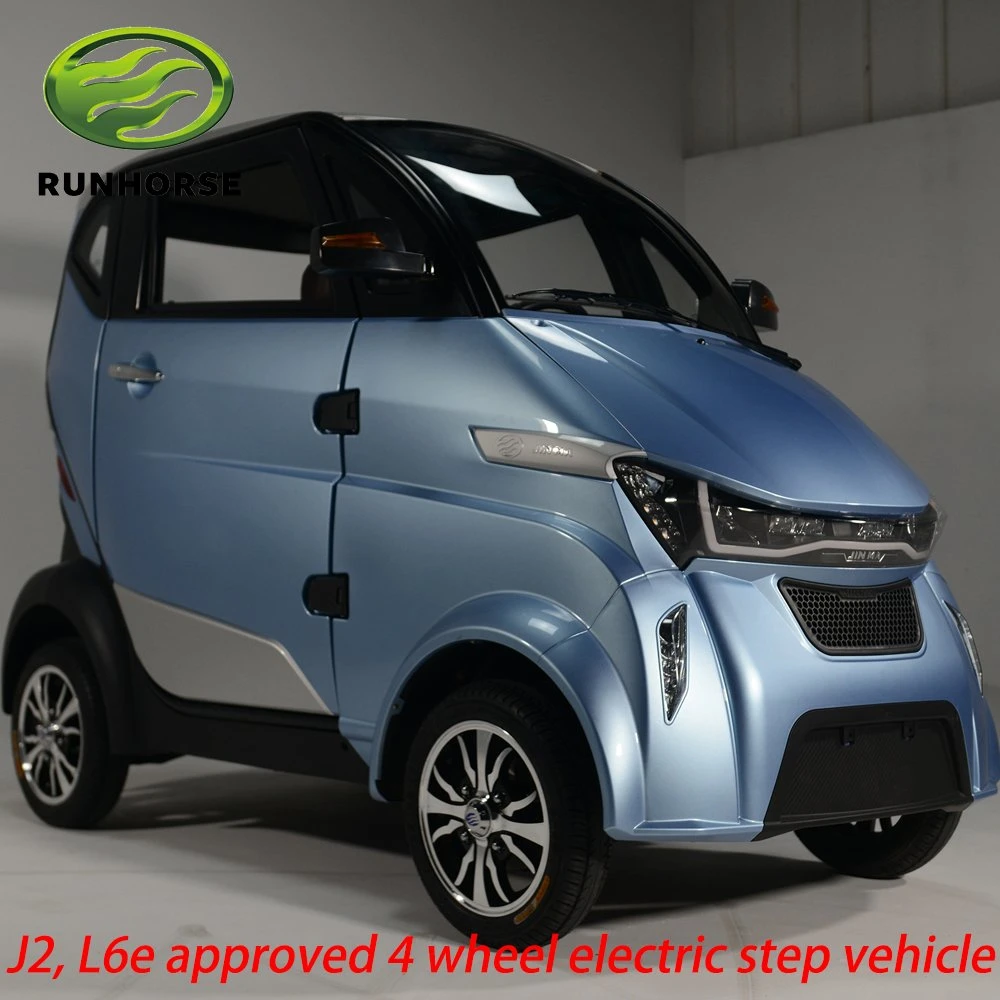 L6e Approved 4 Wheel Electric Step Car for Elderly People