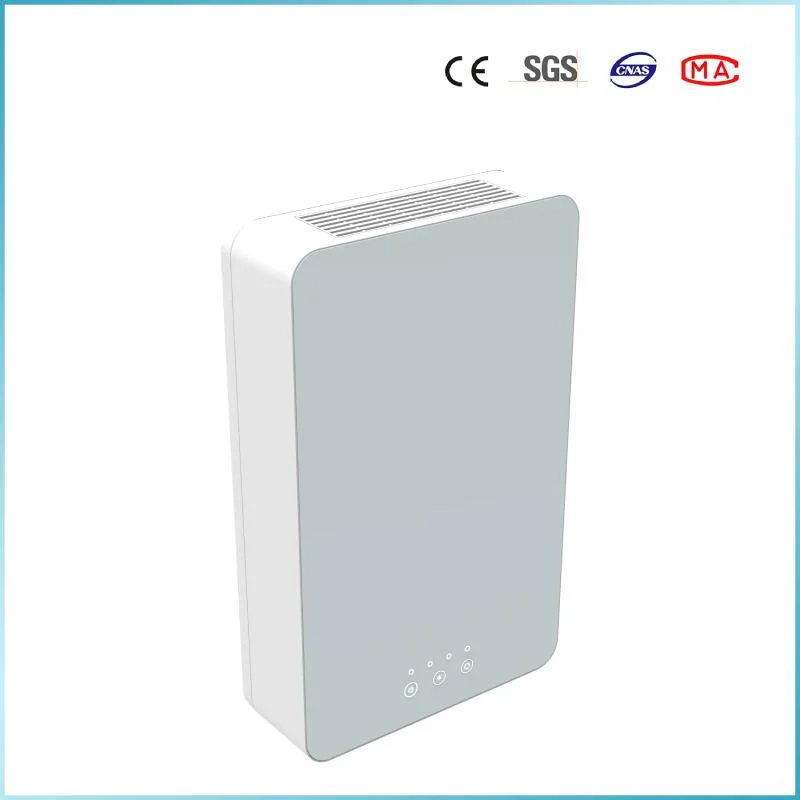 High Quality Bedroom Meeting Room Small Space 30m2 Wall Mounted Cadr 210m3/H Low Noise UVC LED HEPA Filter Air Purification Sanitizer Purifier