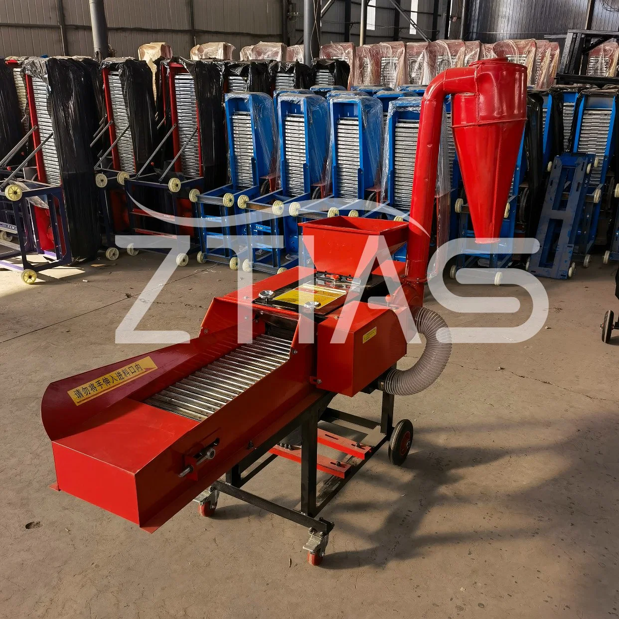 Agricultural Low Price Wheat Corn Hay Straw Bran Cutting Machine, Suitable for Small and Large Farms Cutting and Shredding