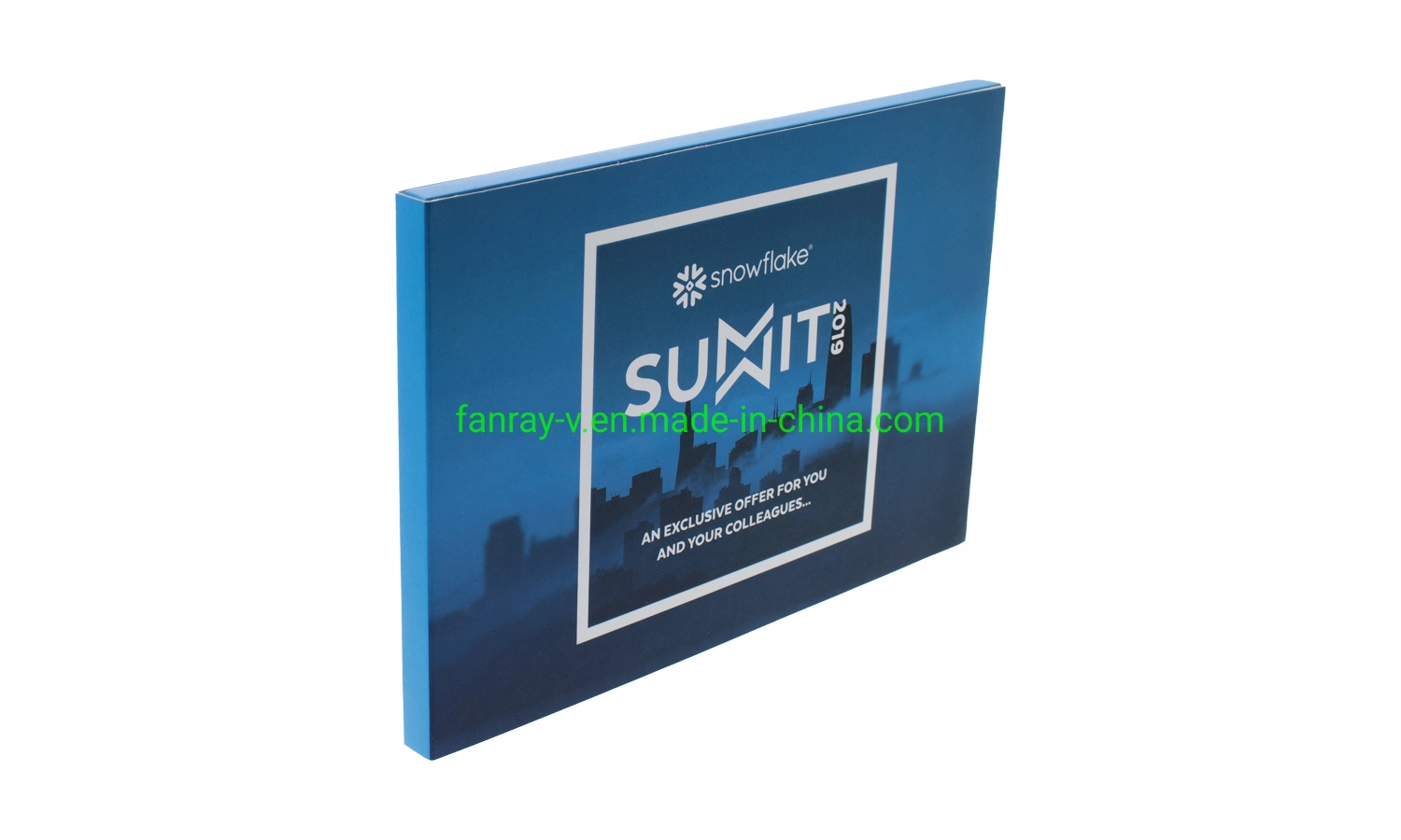 Custom Design 5inch LCD Video Brochure for Important Event