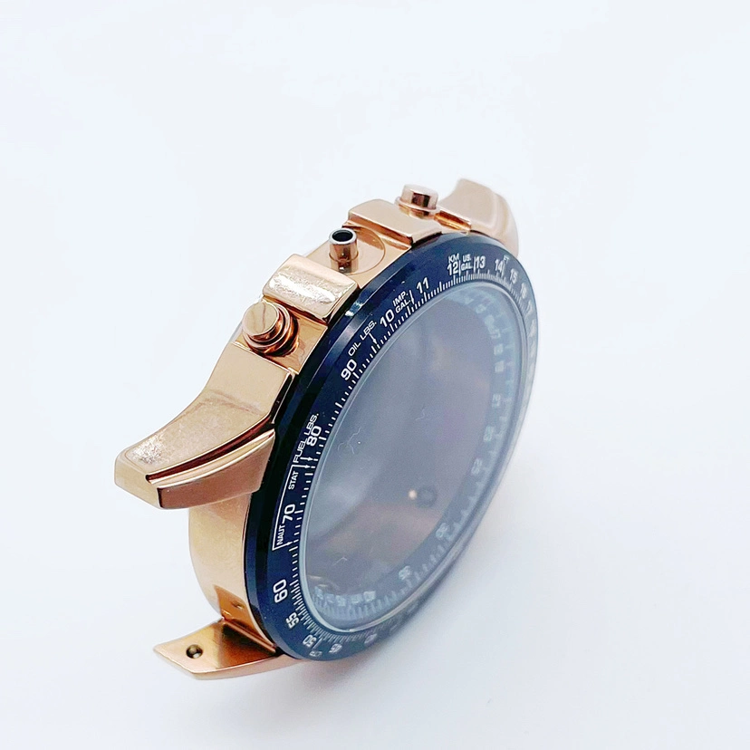 316L boîtier de montre de plongée en acier inoxydable pièces de montre de mouvement mécanique Étui étanche pour montre étui pour montre-bracelet