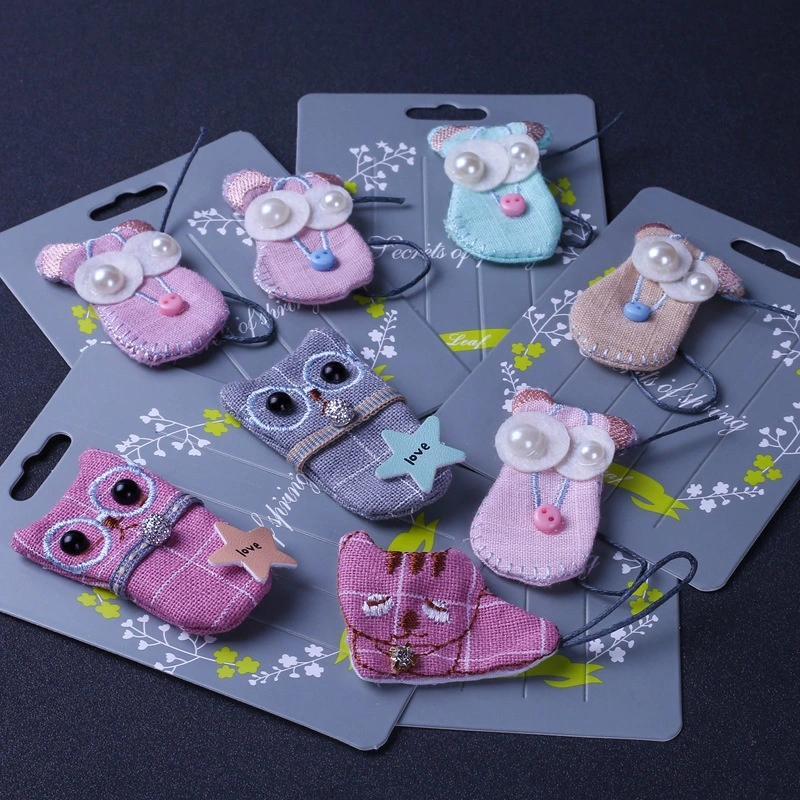 Korean Version Cartoon Cloth Doll Mouse Cat Accessories Home Textile Clothing Cotton Cloth Paste