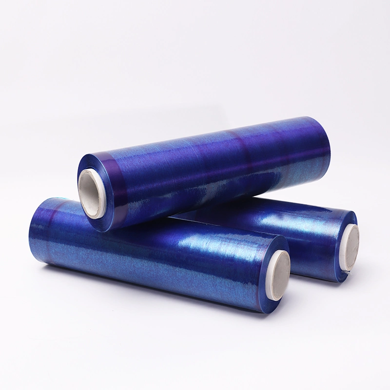 Factory Price Cast LLDPE Shrink Wrap Blue Black Yellow Pallet Stretch Film