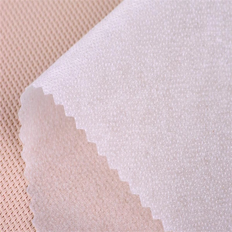 Middle Weight 40GSM Non-Woven Fusible Interlining for Garments