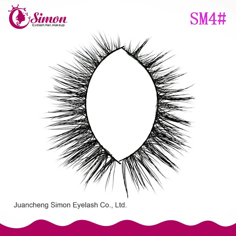 Mink Fur Fake Eyelashes Women's Makeup False Lashes