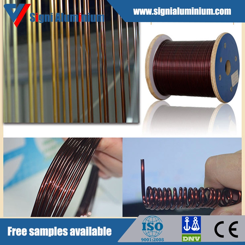 Enamelled/Fiber Glass Round/Flat/Square Aluminium Wire