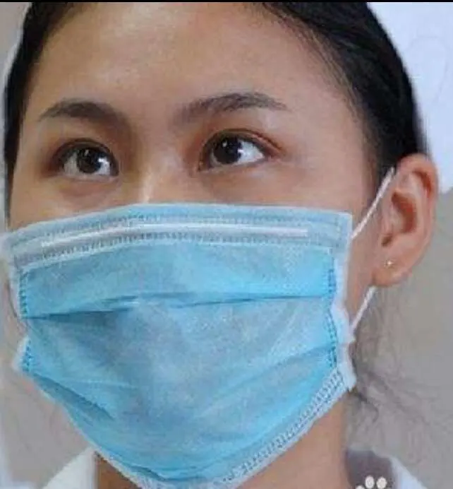 Máscara facial Nonwoven Tejida PP Fabricl máscara S SS SMS