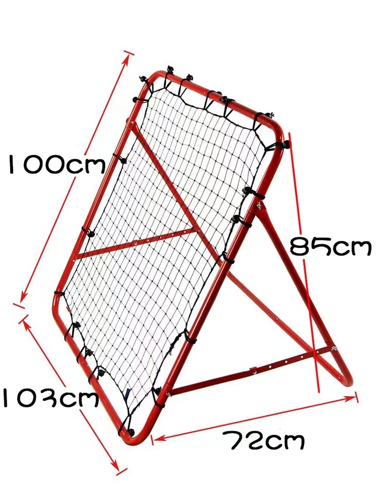 Factory Supply Portable Adjustable Angle Football Rebounder Net Soccer Training Equipment