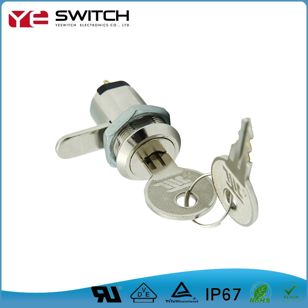 Dual Function Electronic Mechanical off on Key Lock Switch