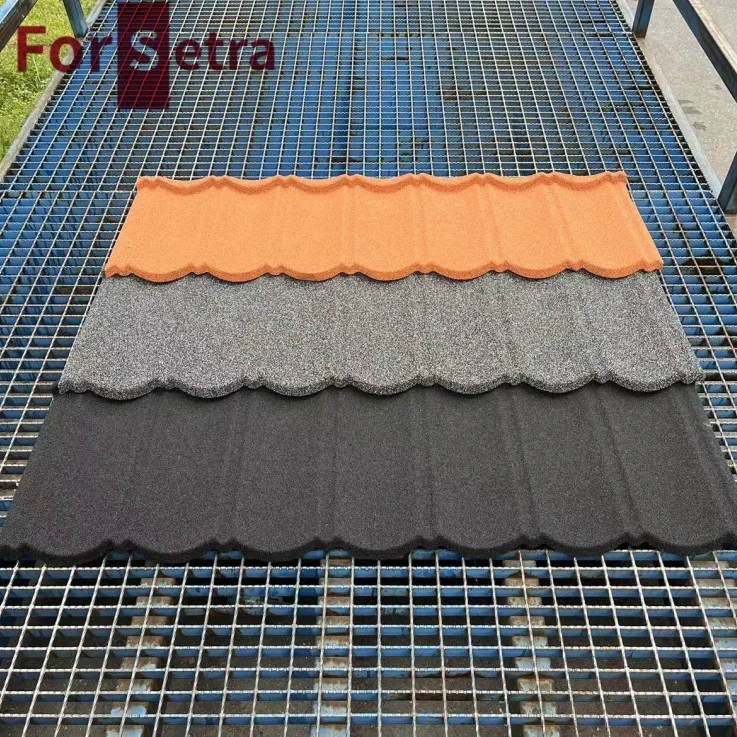 Lightweight Clay Concrete Steel Bond /Seven Waves Type Red/Blue Metal Roofing Sheet Roof Tile for Chinese