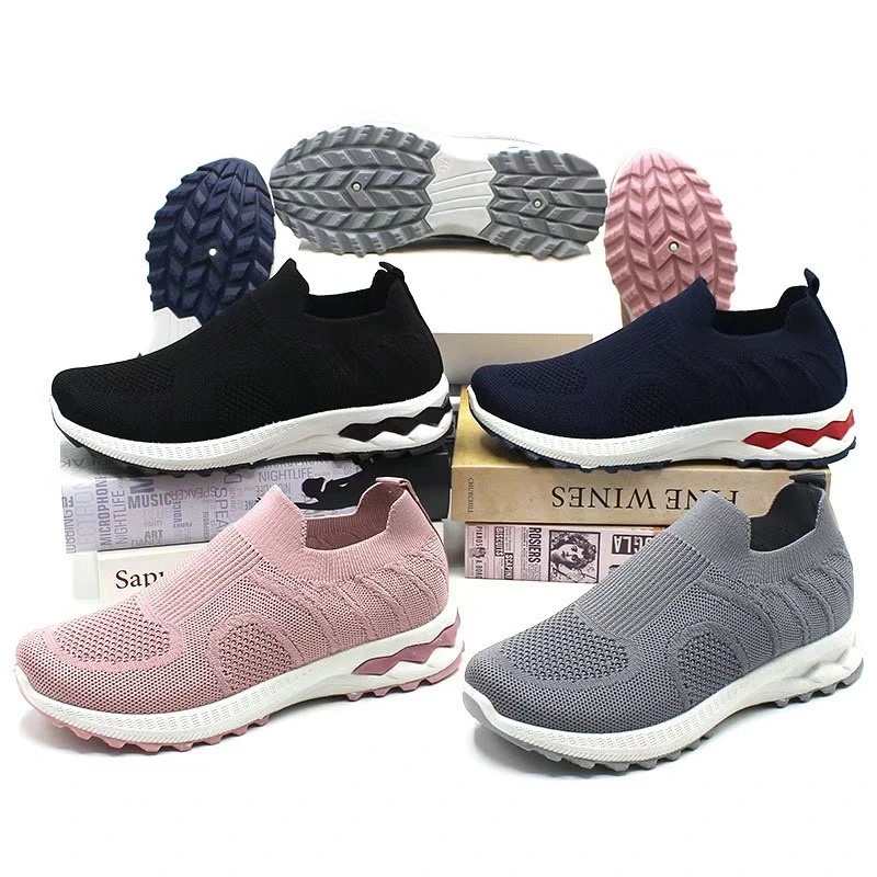 China Manufacture Wholesale/Supplier Fashion Men and Ladies Footwear Shoes, Low Price High quality/High cost performance  Light Weight Athletic Sport Sneaker Shoes