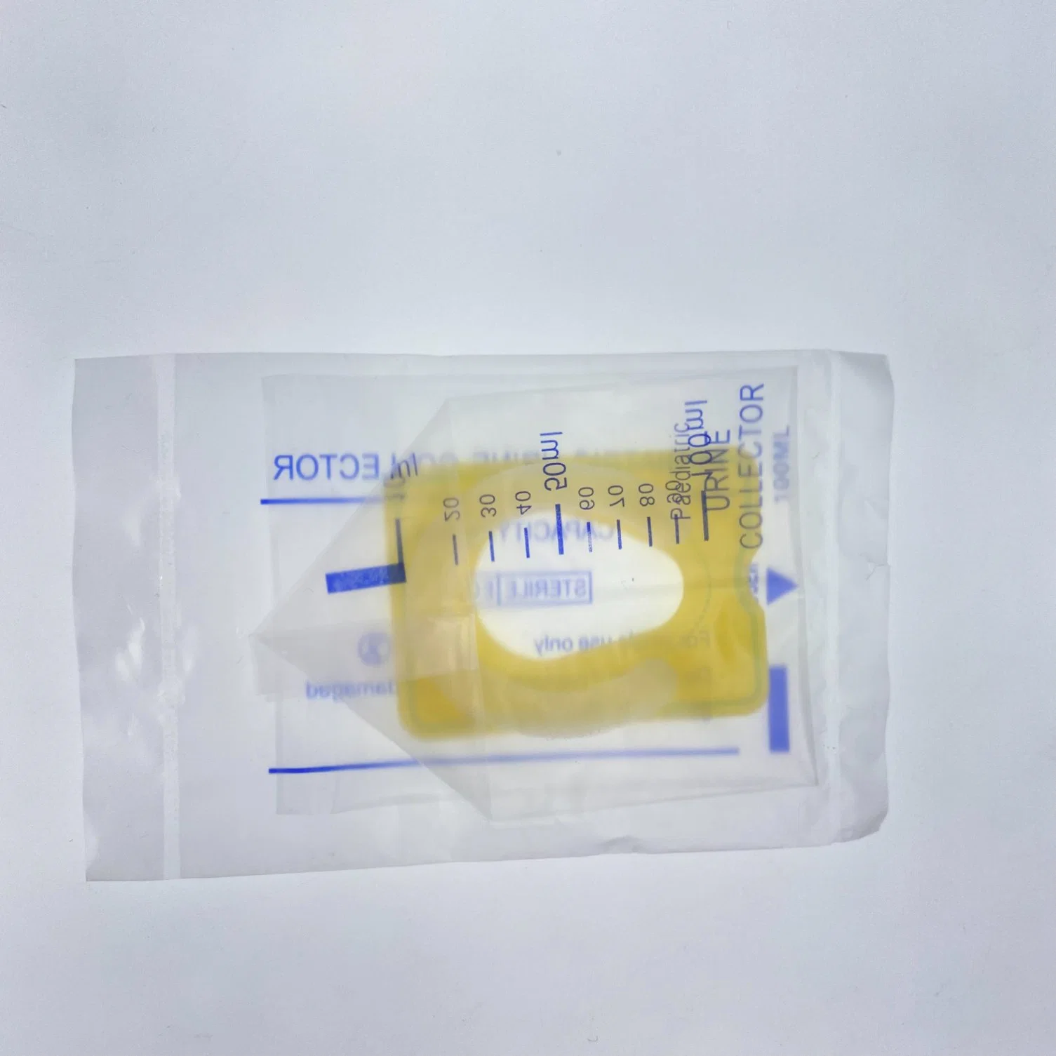 CE 100 150 200ml Disposable PVC Baby Urinal Drainage Pediatric Urine Collector Bags