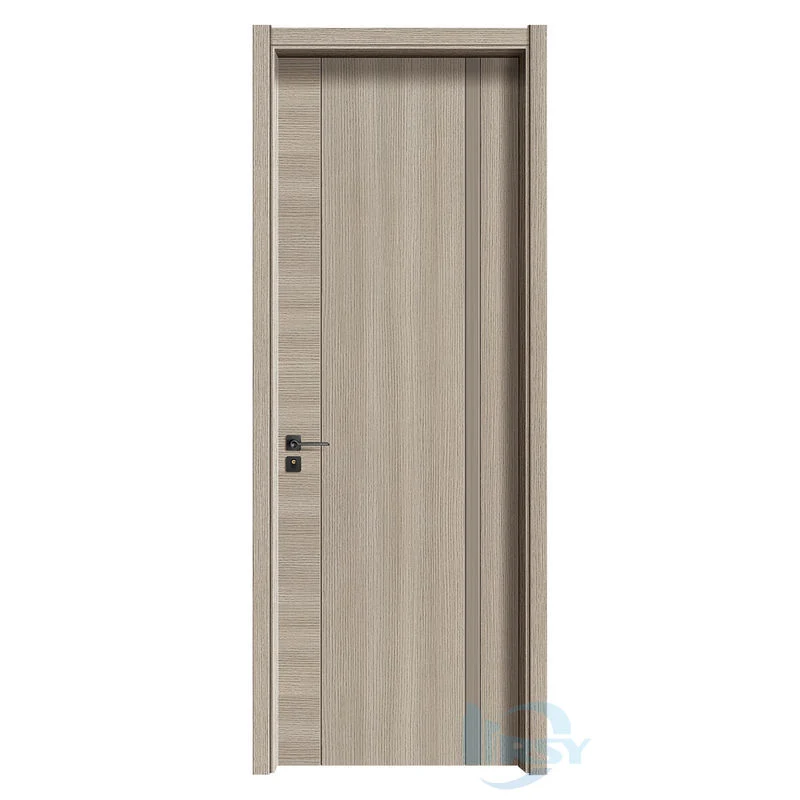 A medida asequible MDF Madera/Madera sólida/Alu-Madera Puerta de madera para Hoteles, Apartamento, Escuela, Hospital