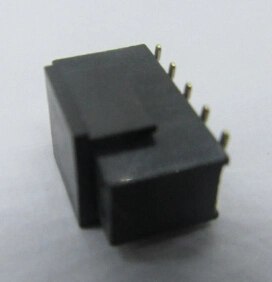 Conector hembra 2,54mm, 10pin, Flash de oro SMT con tapa