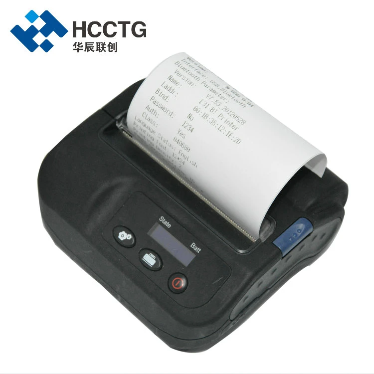 Handheld Invoice Mobile Bluetooth 80mm Thermal Barcode Sticker Label Printer Hcc-L31