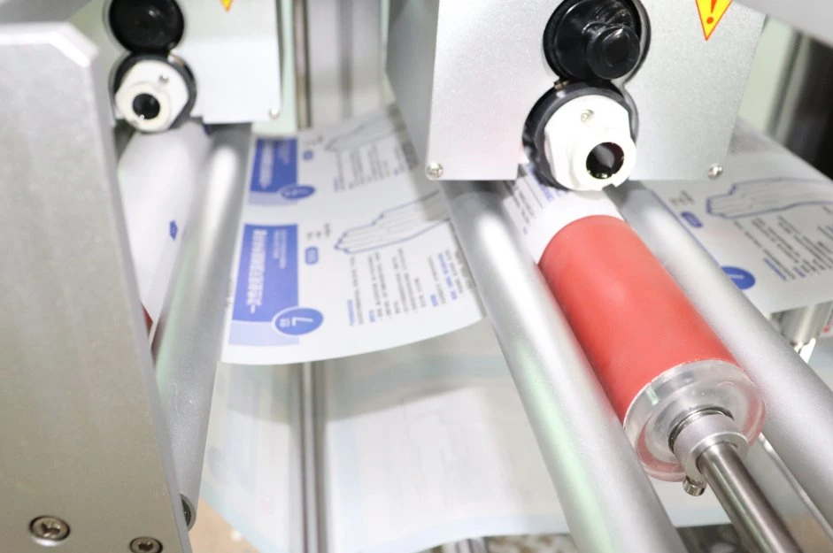 Guantes quirúrgicos de goma estériles máquina de embalaje película de papel de diálisis cuatro Sellado lateral