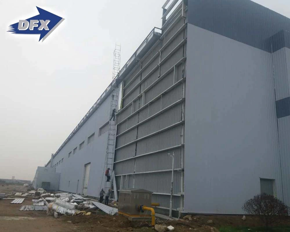 Cost Effective Factory Steel Frame Garments Shed Structure