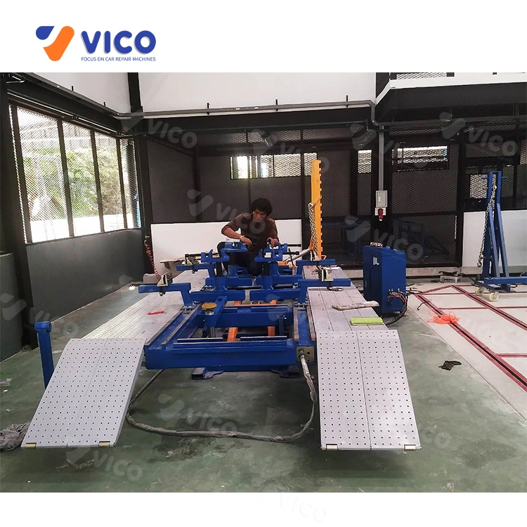 Vico Manufacture Vehicle Portable Auto Body Frame Machine Car Straightening Garage Equipment Vf8000