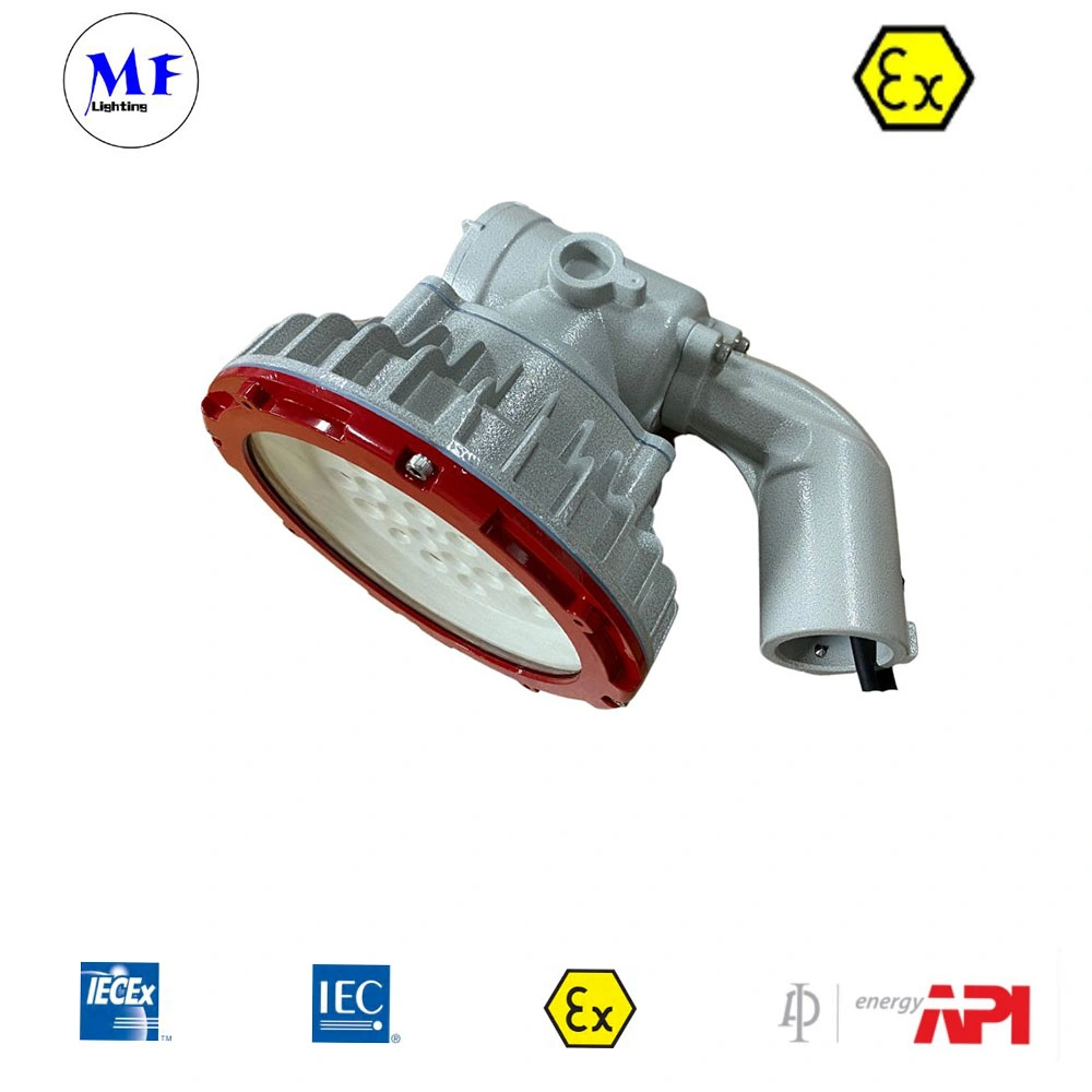 Factory Price Atex Certified 60W Zone 1 Zone 2 LNG Gas Station Oil Industry Light Ocean Platform Light Chemical Plant Explosion Proof Light