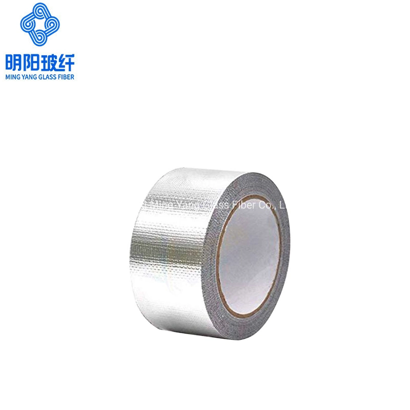 Aluminum Foil Fiberglass Fabric for Thermal Insulation Cover Tape