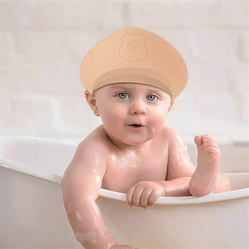 Baño de bebé suave champú Protección de ducha Sombrero niños Ear Ducha Tapón