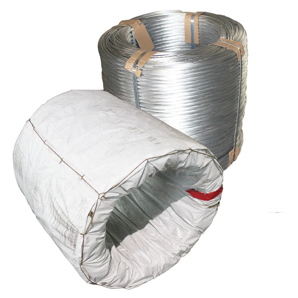 Hot Dipped Galvanized Iron Wire Rod Used Fence Making Construction Wire for Binding