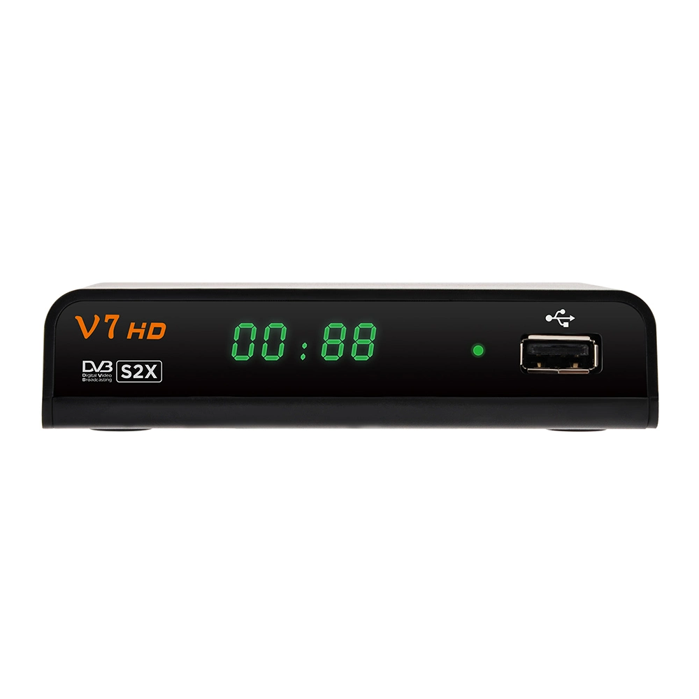 جهاز استقبال الأقمار الصناعية الرقمي من نوع Gtmedia V7 HD DVB Decoder Set Top صندوق