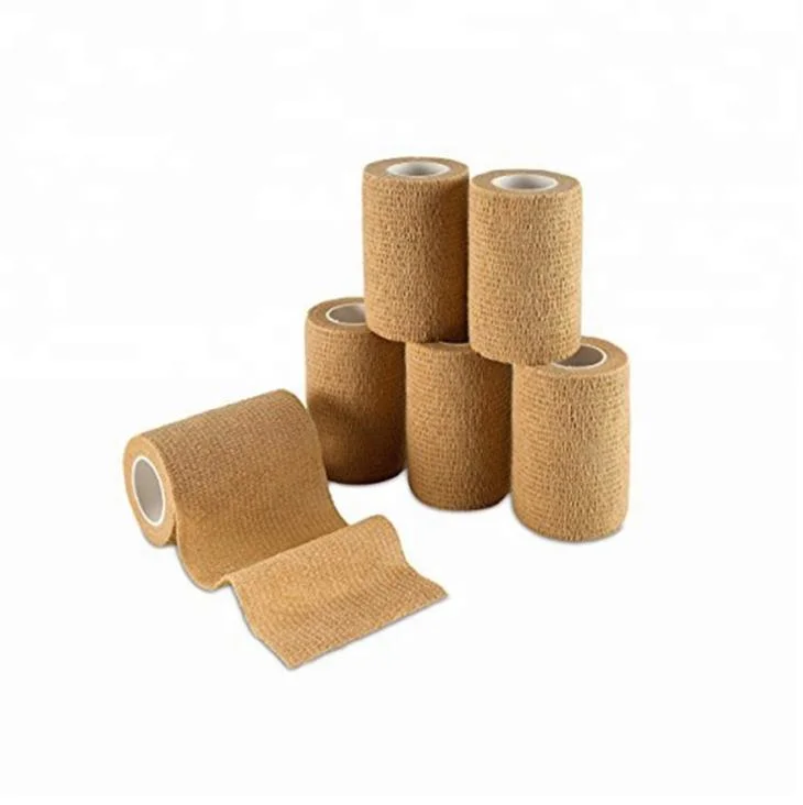 Adhesive Bandage Wrap Stretch Self-Adherent Tape for Sports, Wrist, Ankle