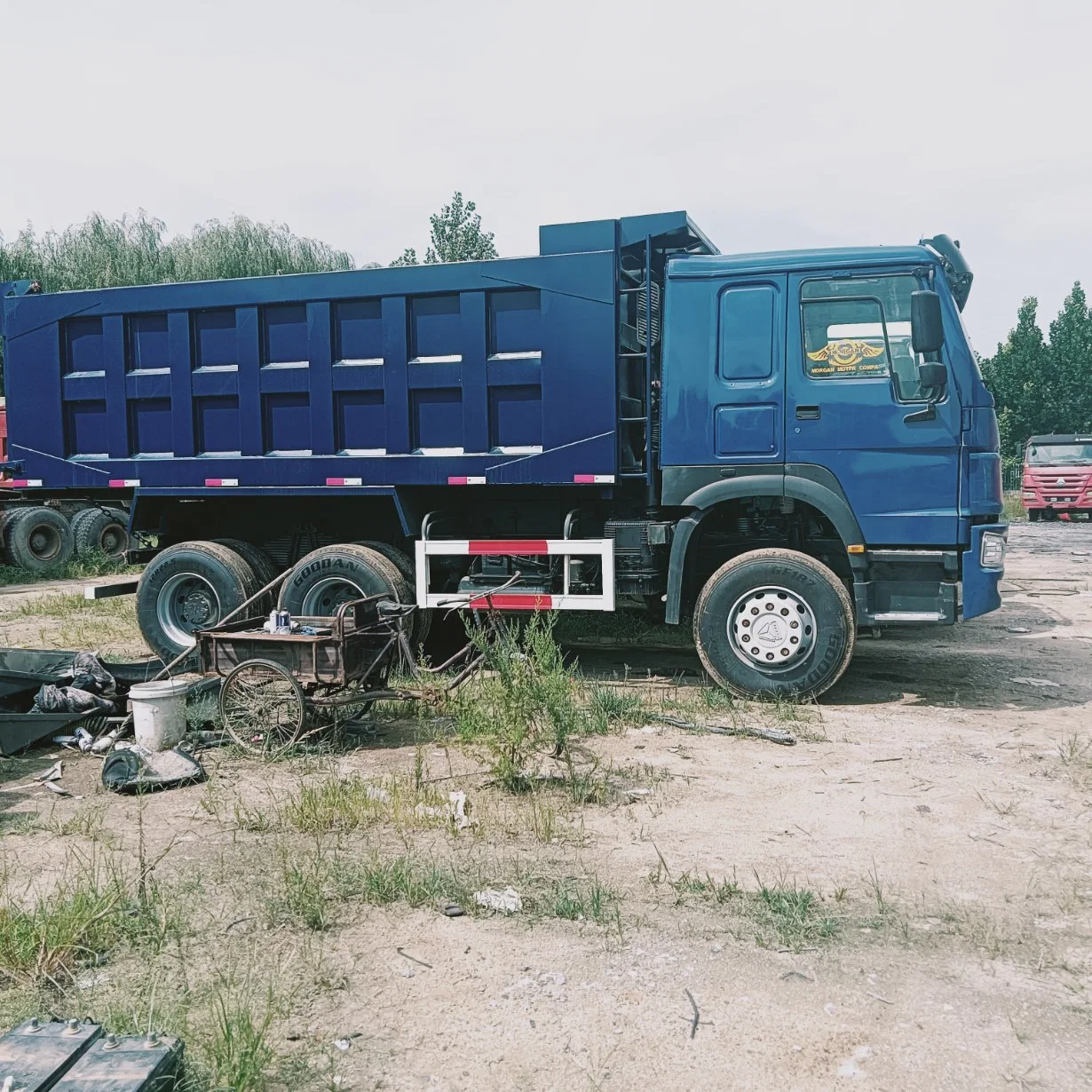 Used HOWO 375 8*4 Dump Truck Secondhand 12 Wheels Sinotruk