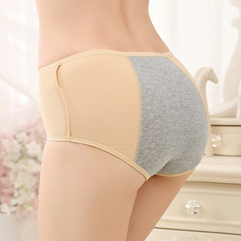 Ladies Sexy Lace Menstrual Leak-Proof Briefs Cotton Physiological Pants Menstrual Period Panties