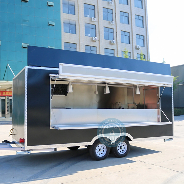 Electric Food Truck Modern Ice Cream Trailer Mobile Food Trucks Equipment Kitchen for Sale