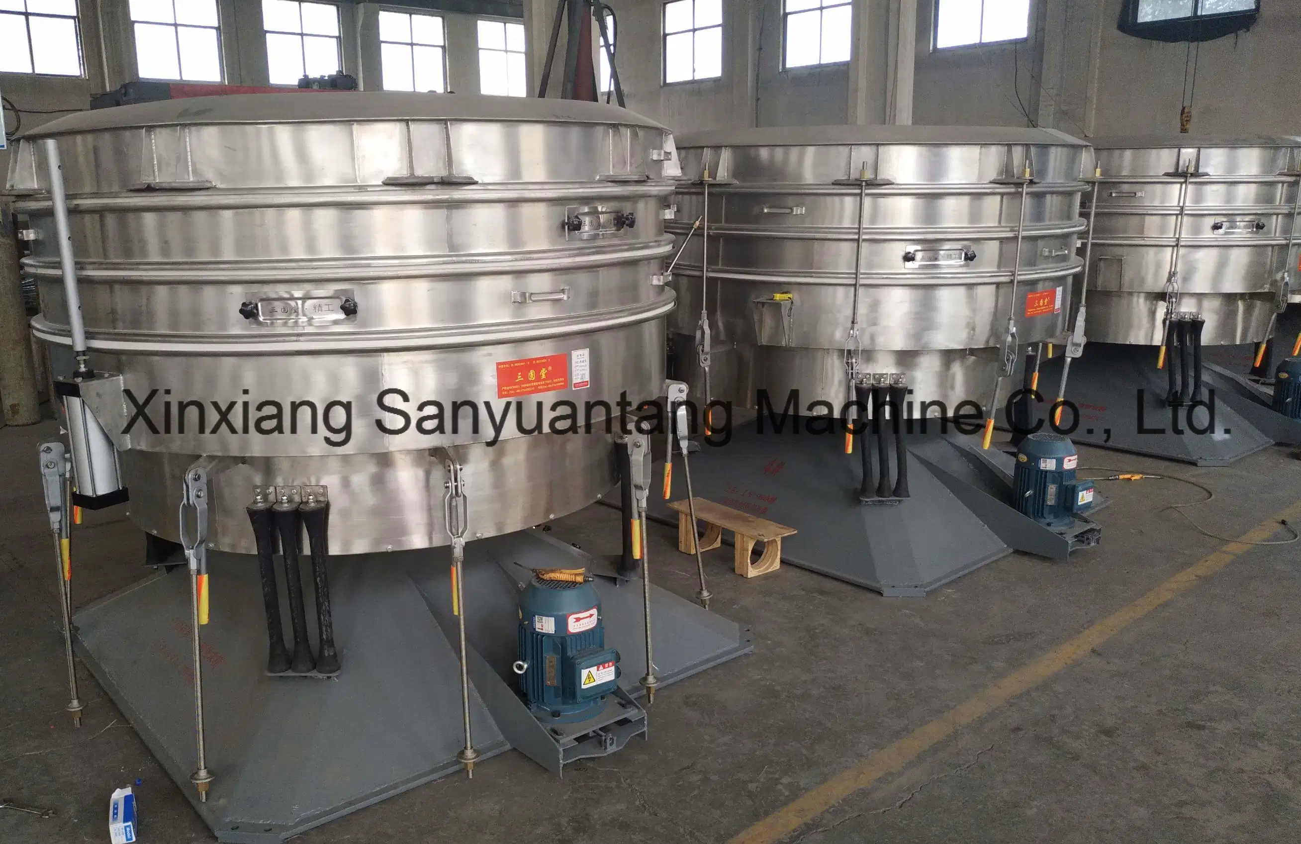 Plastic Particles Vibrating Sieve for Separating Sand Screening Machine