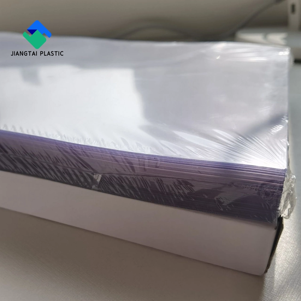 Jiangtai 200 Microns 0.15mm Book Cover A4 Clear Plastic PVC Film Sheet