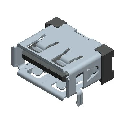 Fpic SMT USB Af Type Connector Mini USB2.03.03.1 Customizable USB Female Connector