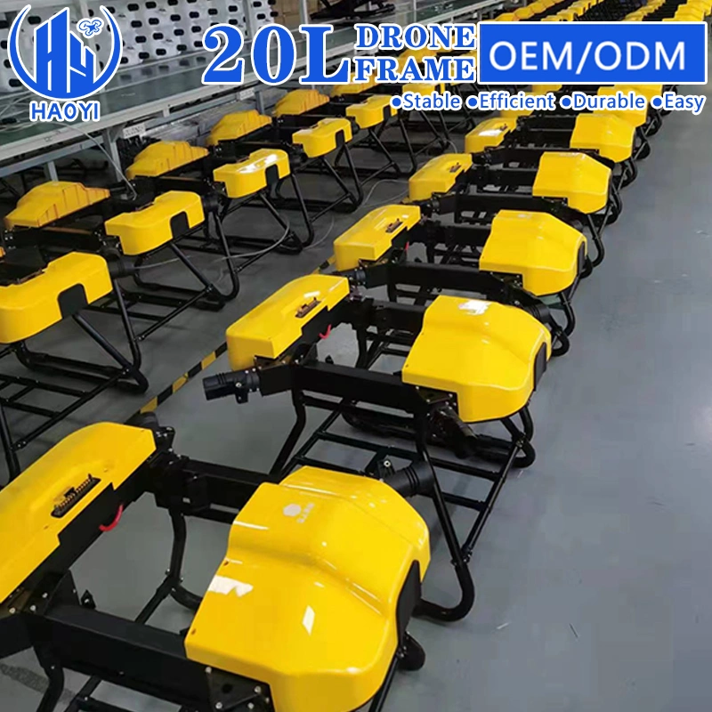 Factory Direct Quality Guaranteed 4 Axis Heavy Load Customized Agriculture Drone Frame Uav Shell Cross-Folding Drone Rack with IP65