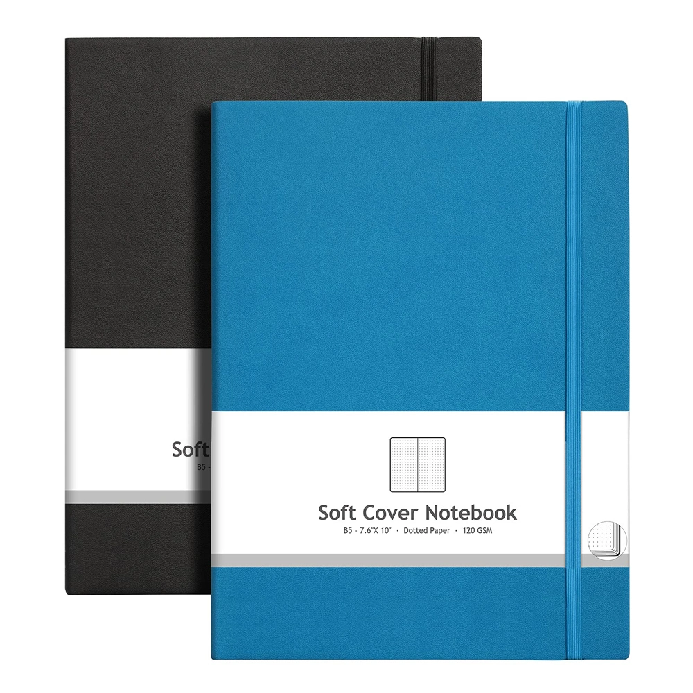 Wholesale Price Office School Use Loose Leaf Leather Diary Budget Planner Custom Notebooks