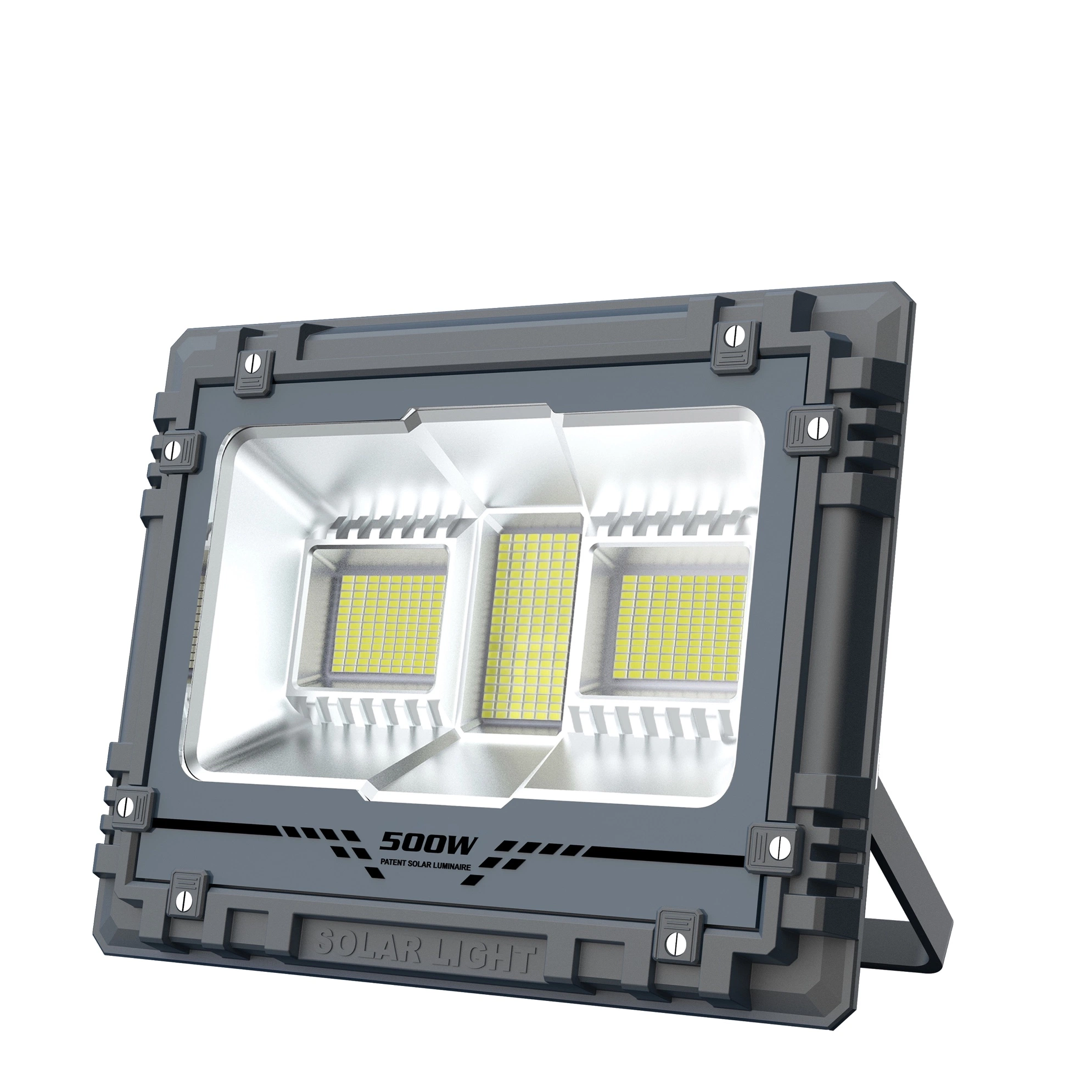 500W Control automático del sensor de luz Alien Warrior Luz solar de inundación