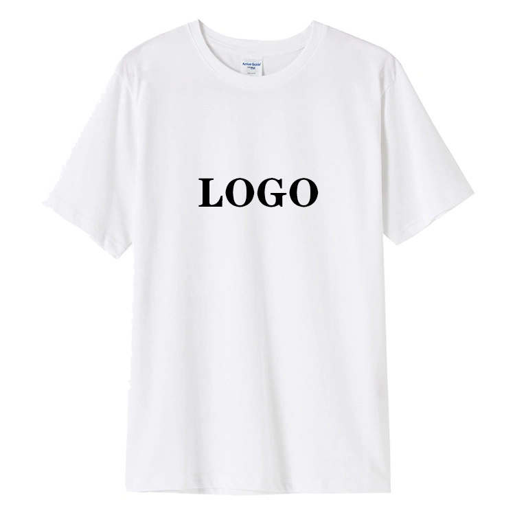 Wholesale/Suppliers Cotton T Shirt Print on Demand Blank T-Shirt Direct to Garment Design Logo Custom Plain Blank DTG Print T Shirt Hot Sale Products