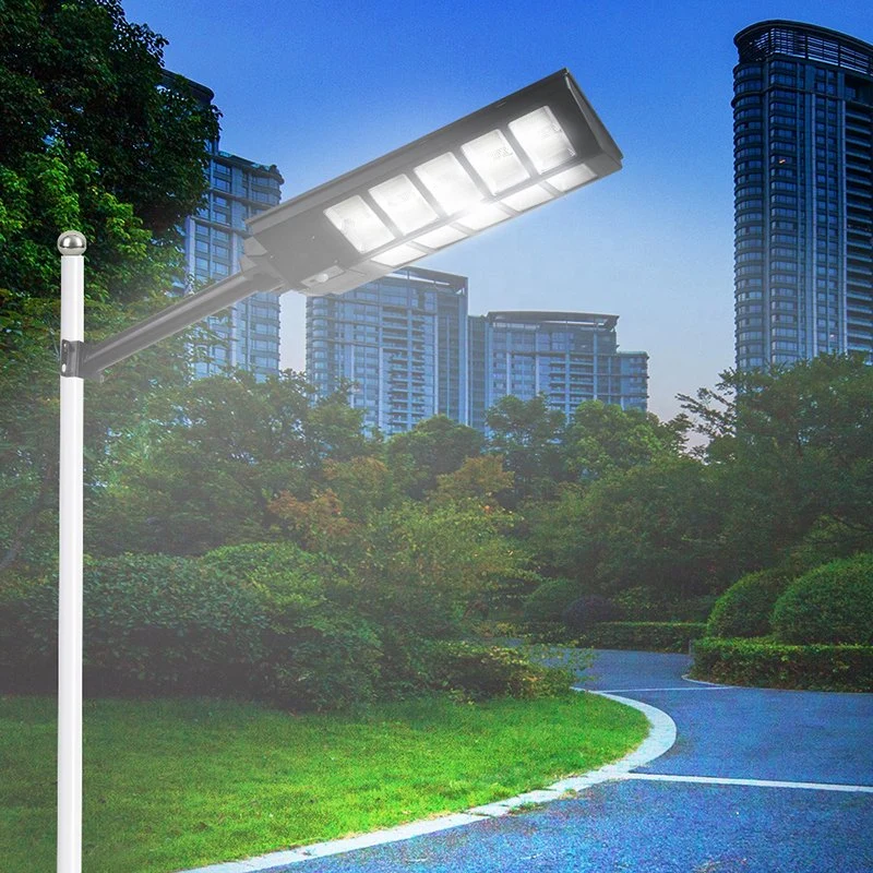 200W 300W 400W de las luces de calle Solar lámpara de exterior IP67, el anochecer al amanecer de la seguridad de Energía Solar de proyectores de luz LED para jardín, patio de estacionamiento, etc.