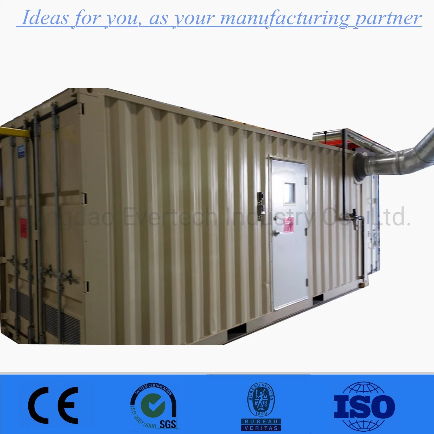 20 Feet Container 40 Feet Container Sand Blasting Room with Best Price