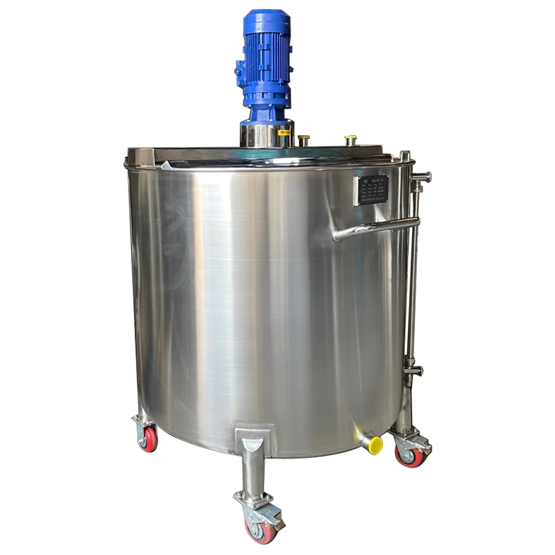 Vietnamese Pharmaceutical Oral Liquid Stainless Steel Electric Heating Mixing Tank