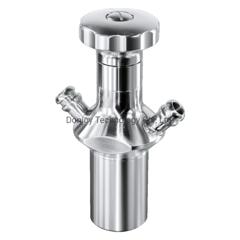 FDA Donjoy Sanitary Stainless Steel Sample Valve with Double Output