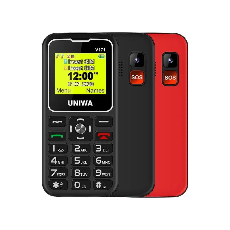 Cheap Price One Key to Unlock Sos Senior 2g Mobile Phone for Elderly People