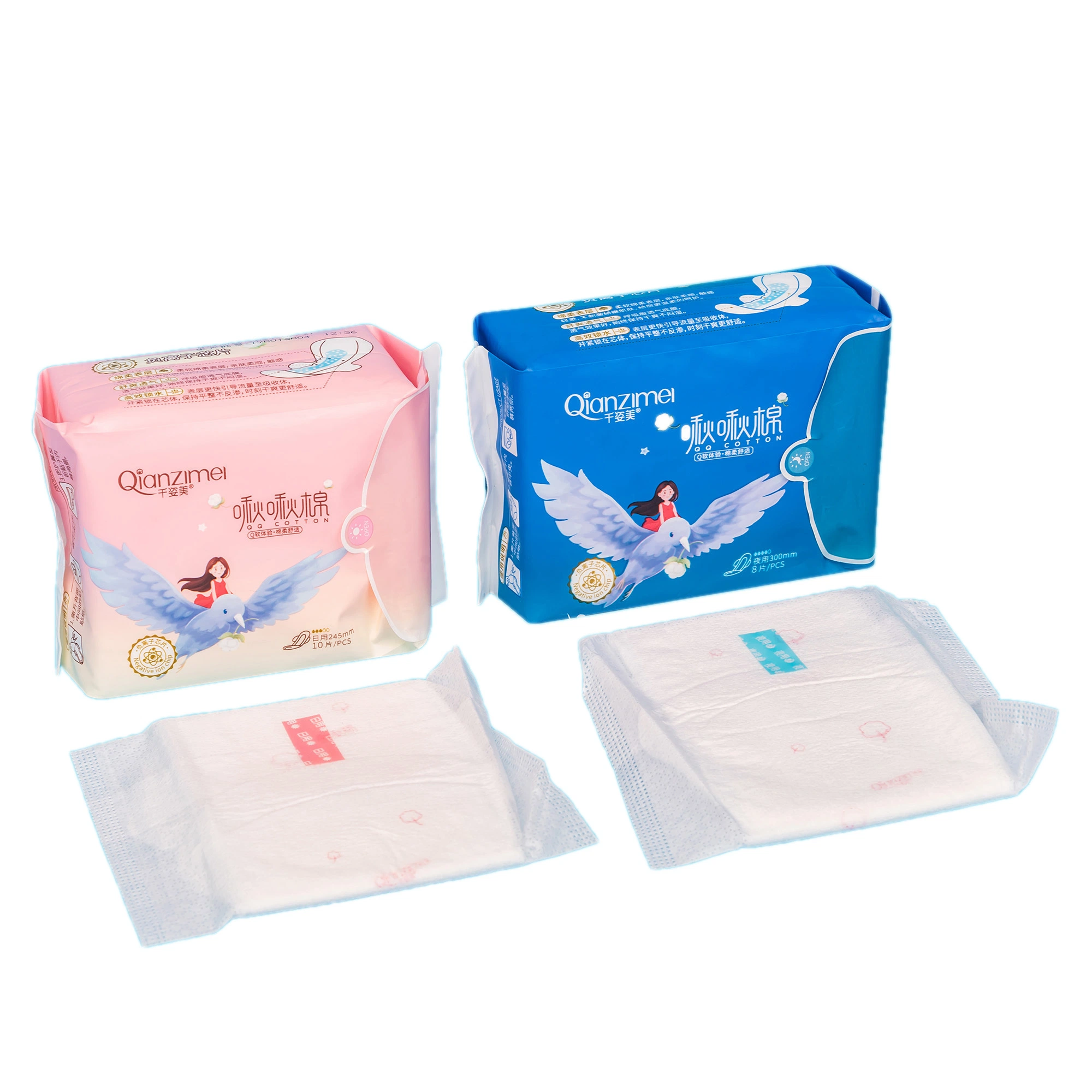 Anion Chip Feminine Mini Sanitary Pads Sanitary Serviette Panty Liner Für Frauen