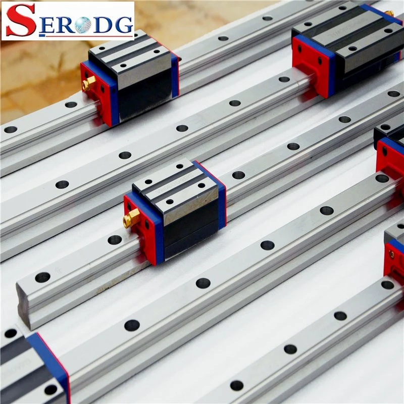 Günstige Hgr15 Hgr20 Hgr25 Hgr30 Linear Guide Rail Linear Guide Blocklager für CNC-Maschine