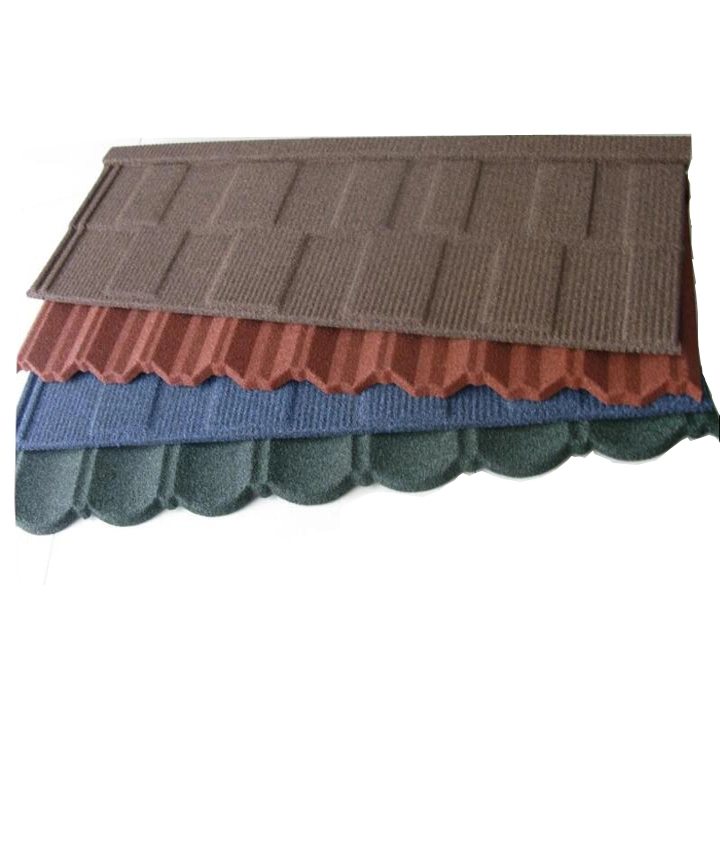 Chinese Imitation Stone Coated Steel Roof Tile for Canada