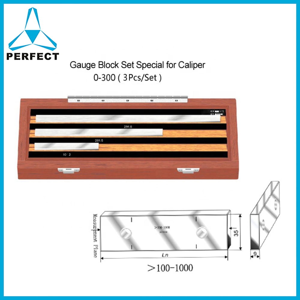 12 PCS Parallel Tungsten Steel Slip Gauge Set